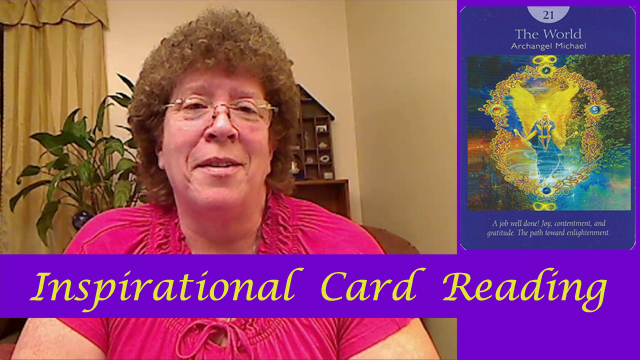 Weekly inspirational card reading video for the week of 9-22-2014