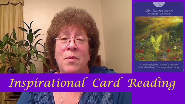 Inspirational card reading video