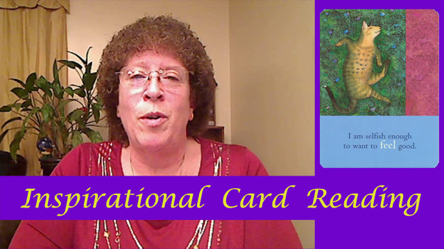 Inspirational card reading video for week of October 13, 2014