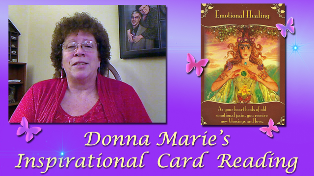 Donna Marie Crawford's weekly inspirational card reading video
