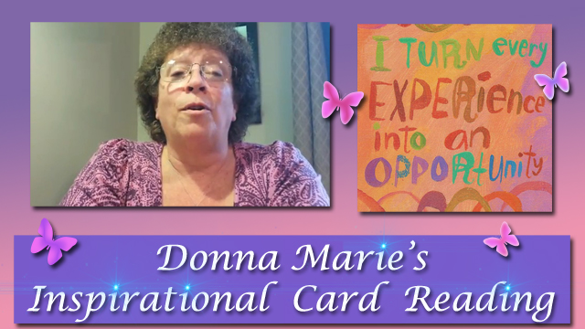 Donna Marie's weekly inspirational card reading
