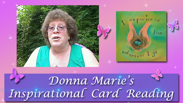 Inspirational card reading for week of July 6, 2015.